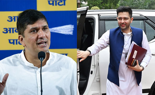 AAP accuses Chadha of indulging in 'soft PR', dodging key issues in Parliament